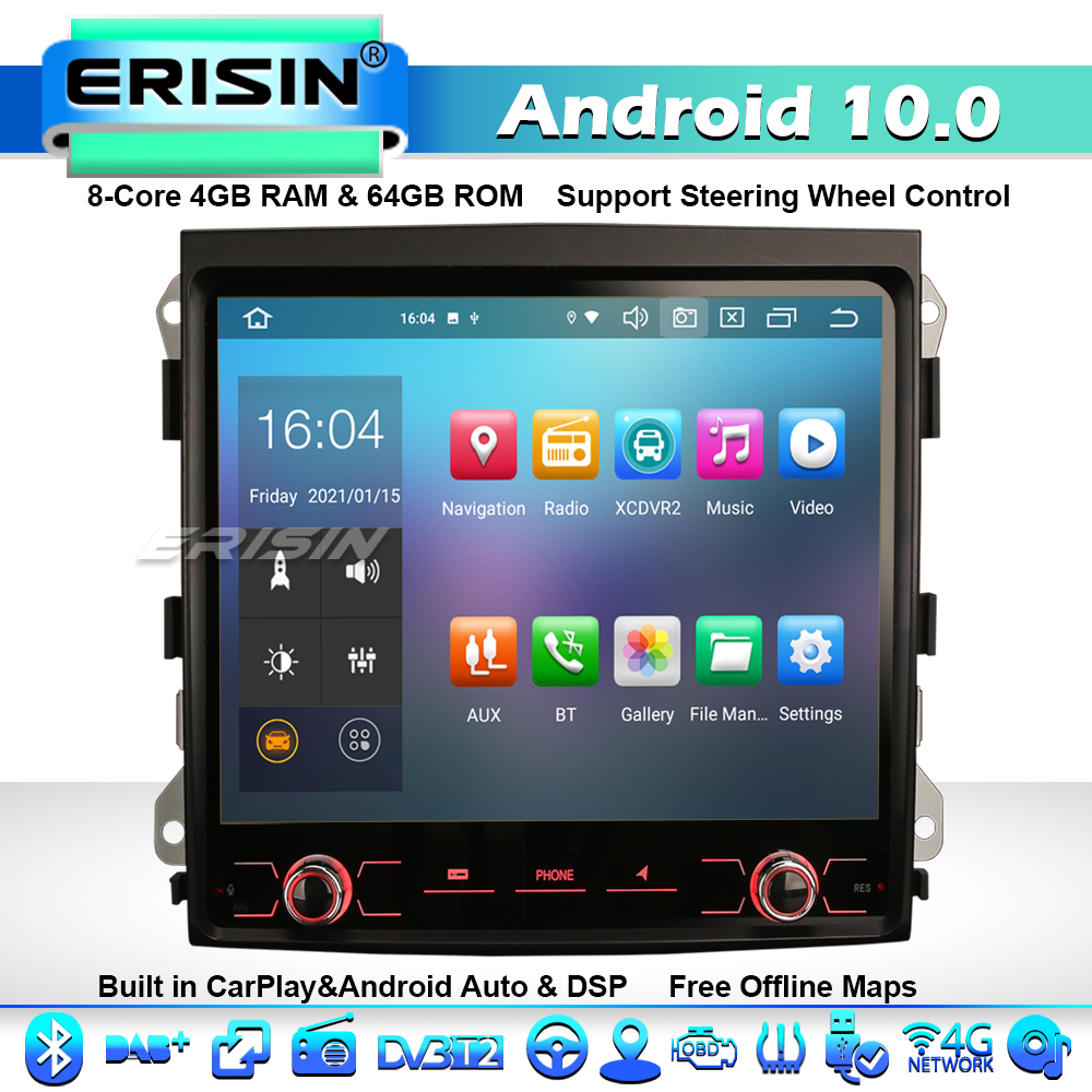 Erisin Es C Core Carplay Ips Dsp G Wifi Dab Android