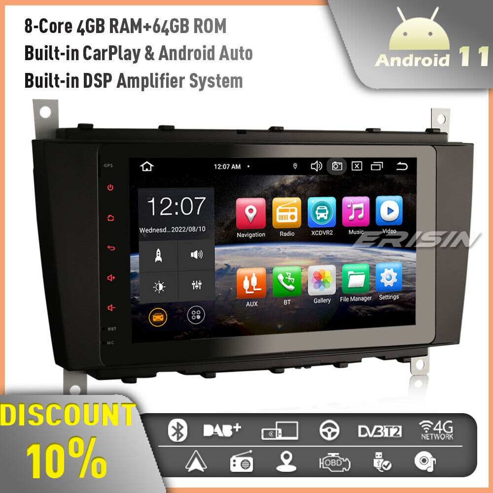 Erisin Es C Core Android Car Stereo Gps Sat Nav Stereo