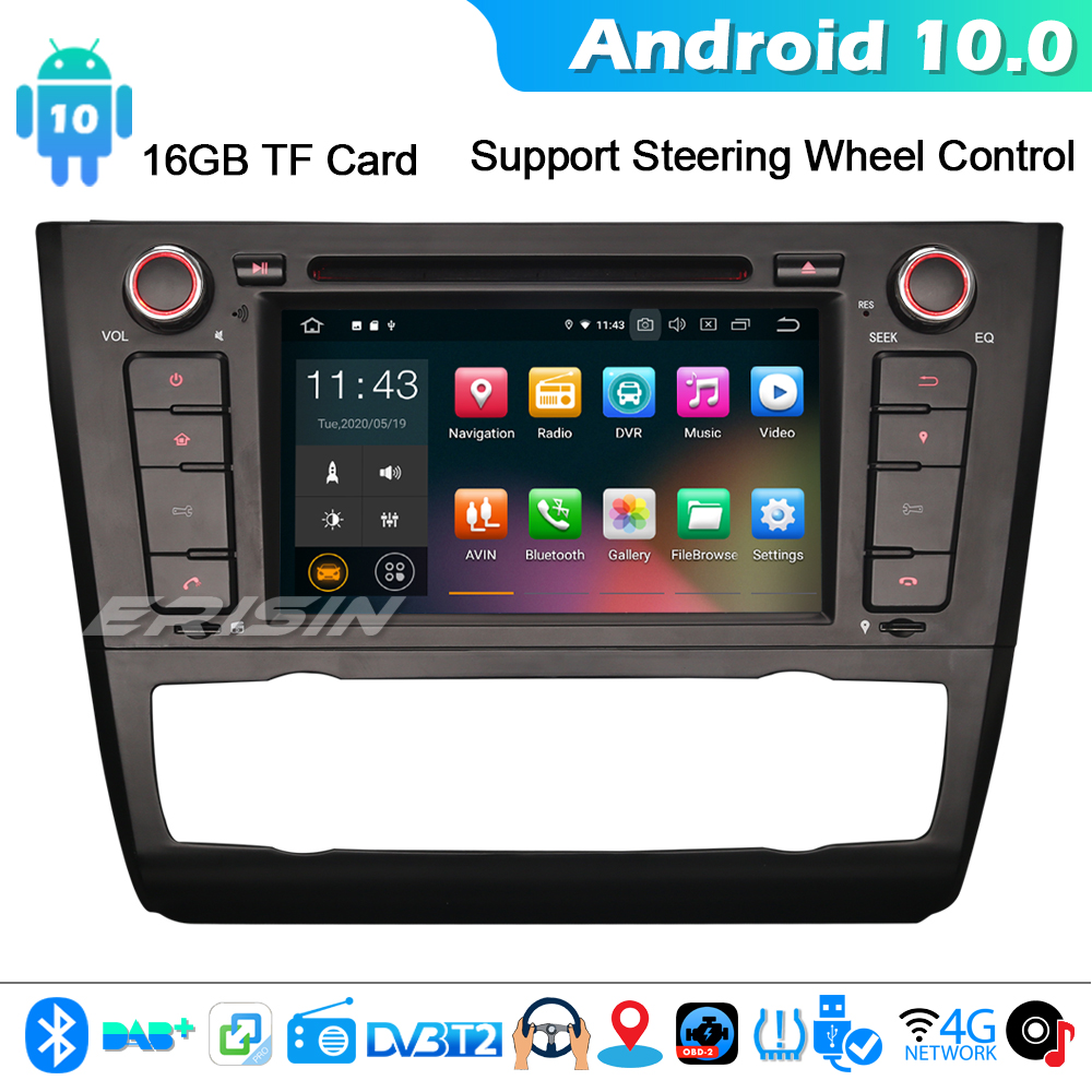 Erisin ES5140B Android  GPS SatNav Stereo For BMW 1 Series E81  Hatchback E82 Coupe E88 Convertible CarPlay CD BT SWC 4G